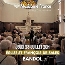 Concert &agrave; Bandol : Ravel, Debussy, Cantemir, Mozart, Bach, Puccini, Piazzolla,