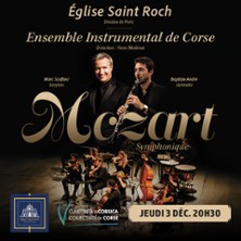 Soir&eacute;e Mozart - Ensemble Instrumental de corse
