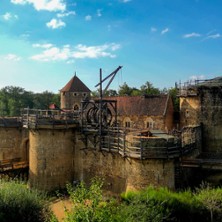Chantier M&eacute;di&eacute;val de Gu&eacute;delon