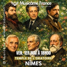 Concert &agrave; N&icirc;mes - Debussy, Ravel, Bizet, Aznavour, Saint-Sa&euml;ns, Dutilleux