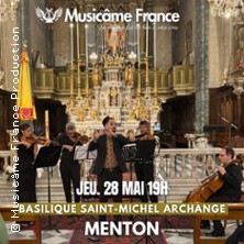Concert &agrave; Menton : Rossini, Telemann, Taffanel, Tcha&iuml;kovsky, Bizet, Aznavour...
