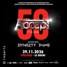 Accept 50th + Dynazty + Tailgunner