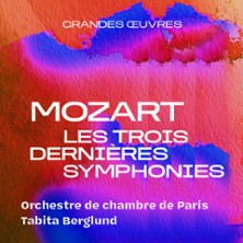 MOZART Les trois derni&egrave;res symphonies
